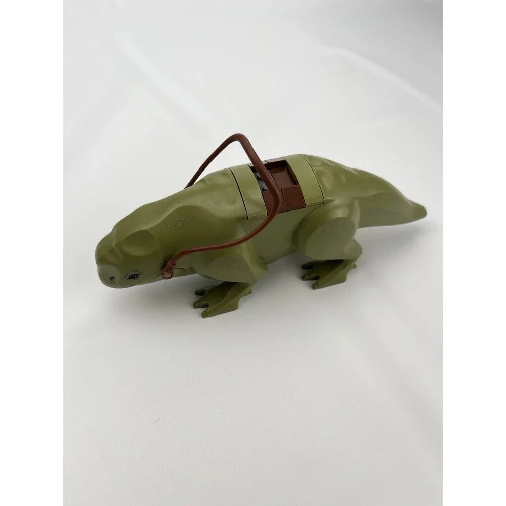 LEGO Star Wars Dewback Molded Animal Figure w/ Brown Saddle Green Set 75290